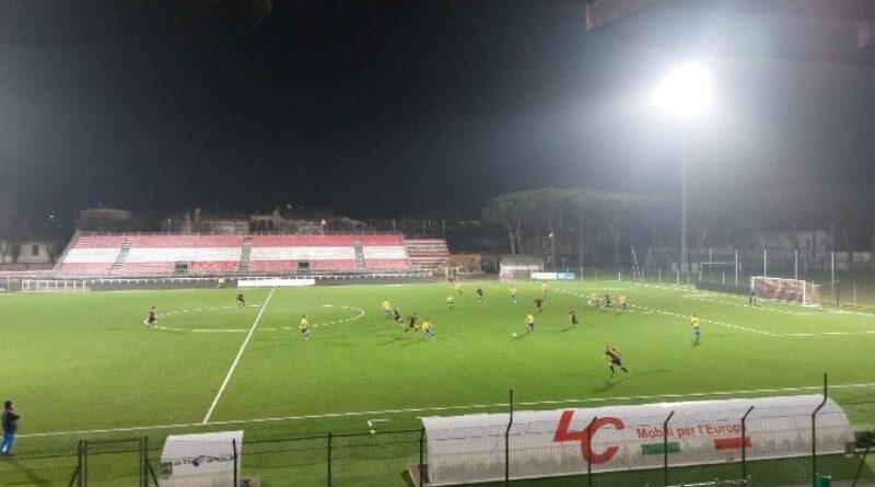 Per due volte in svantaggio il Gabicce Gradara pareggia 2-2 al ‘Benelli’ di Pesaro contro il Vismara
